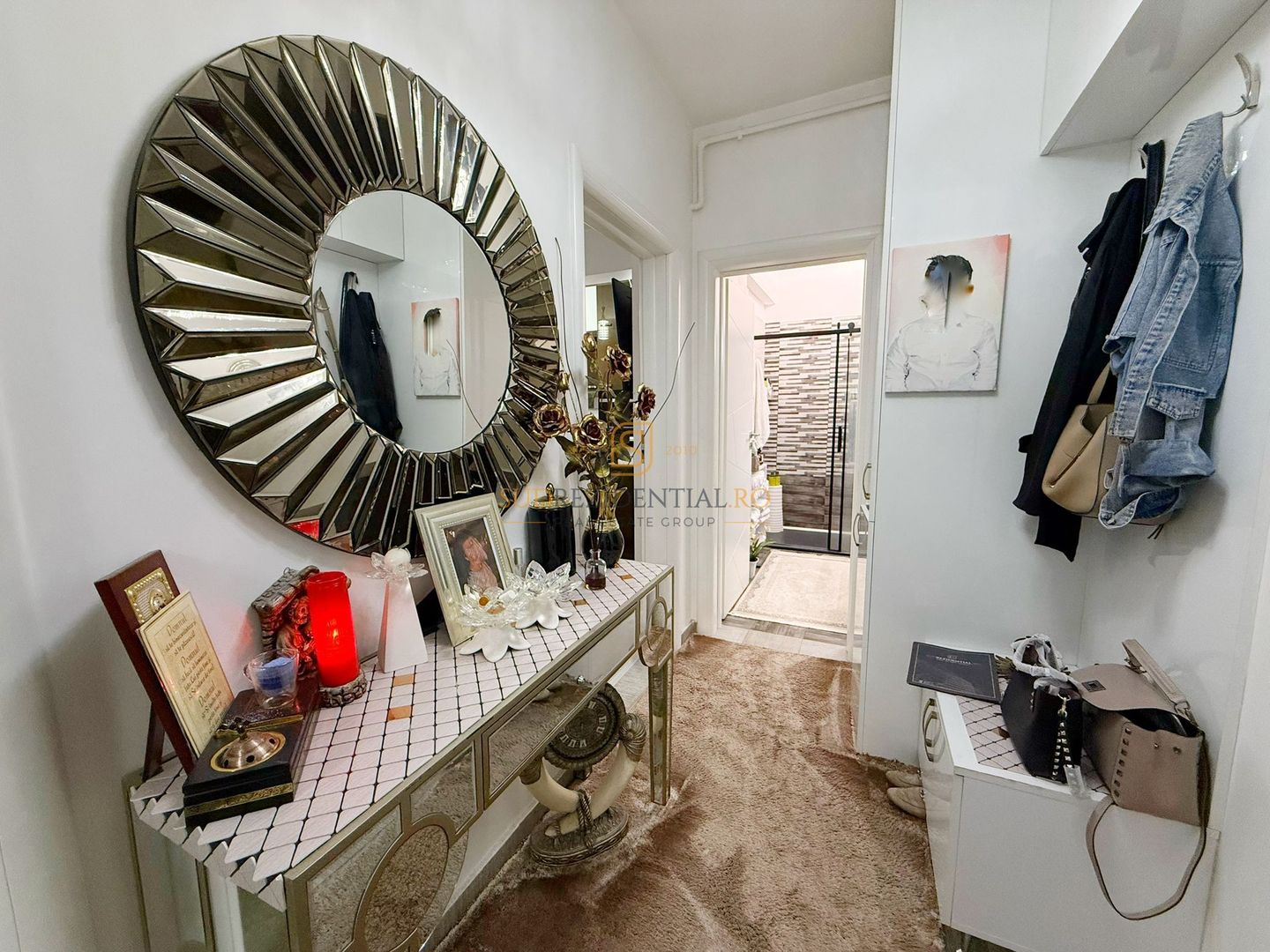 Apartament 2 camere, mobilat/utilat, dressing, 3 locuri de parcare - Poză 9
