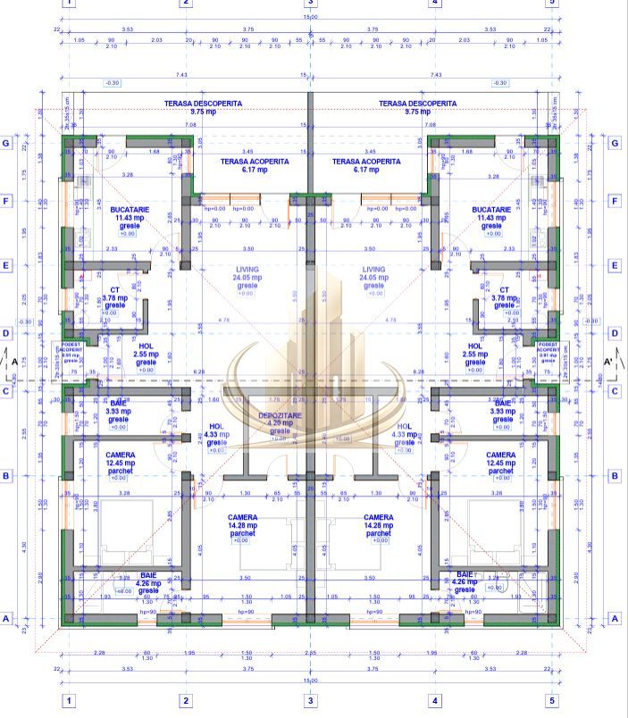 Ghiroda – Duplex parter 85 mp | Teren 370 mp | La cheie - Poză 3