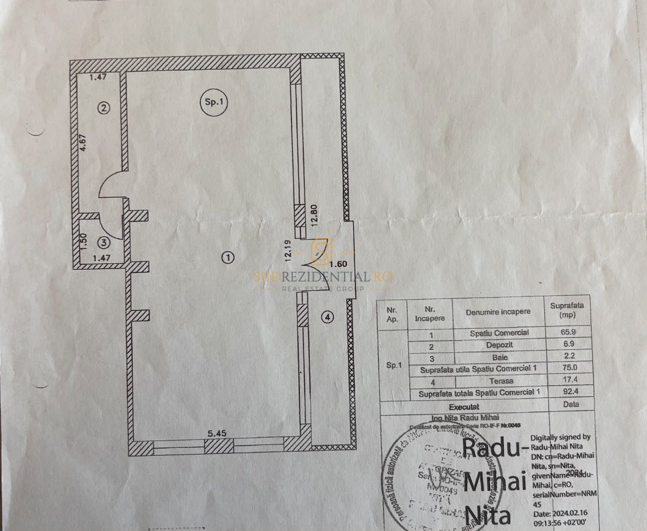 Spațiu Comercial 75 mp + terasa 17 mp, Parter, Bragadiru - Poză 4