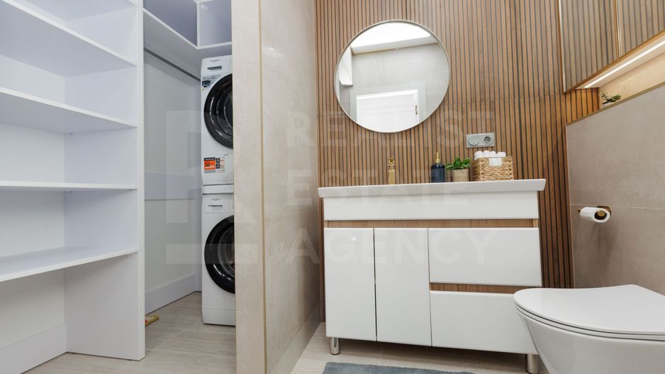 Chirie, apartament, 3 dormitoare, bd. Renașterii Naționale, Râșcani. - Poză 15