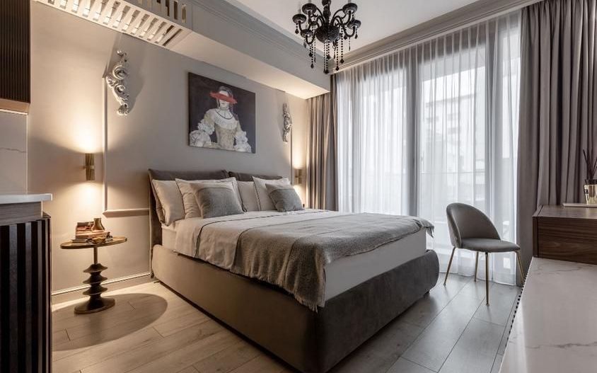 Studiou superb de vânzare, Win Herestrău, mobilat si utilat lux, terasă - Poză 9