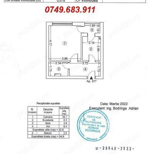 Vanzare Garsoniera + Boxa - Exigent Plaza - Lujerului - Poză 9