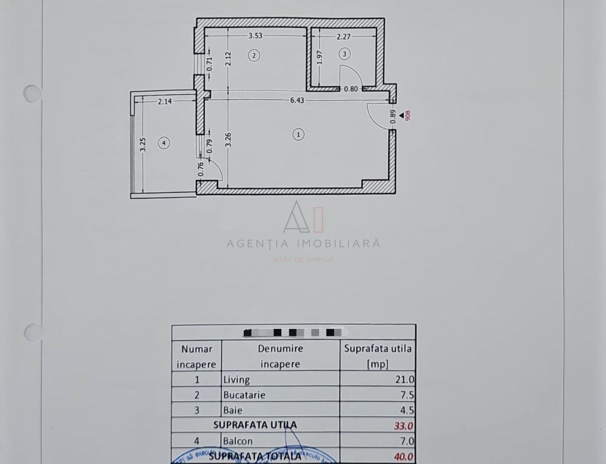 Garsoniera FARA TVA Central Address | Parcare, Mobilata Utilata - Poză 11