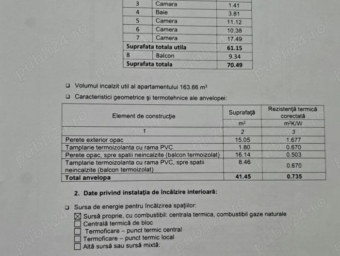 Vând apartament 3 camere. - Poză 7