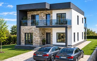 Casă individuală P+E de vânzare – arhitectură modernă – teren generos - Poză 1