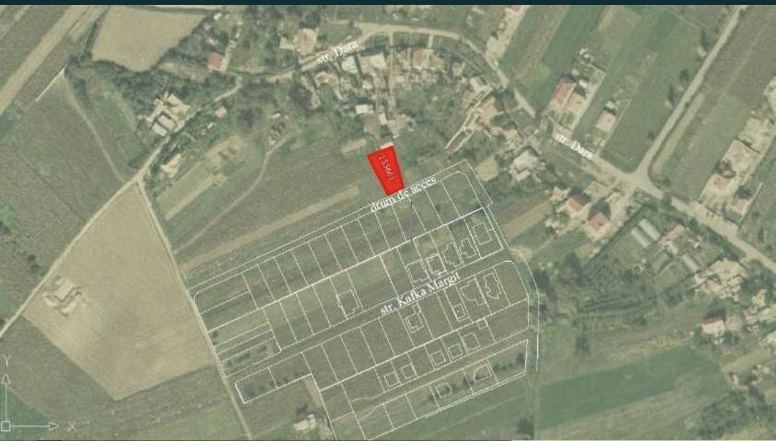 Teren intravilan,676 mp, zona strazii Dara - Poză 3