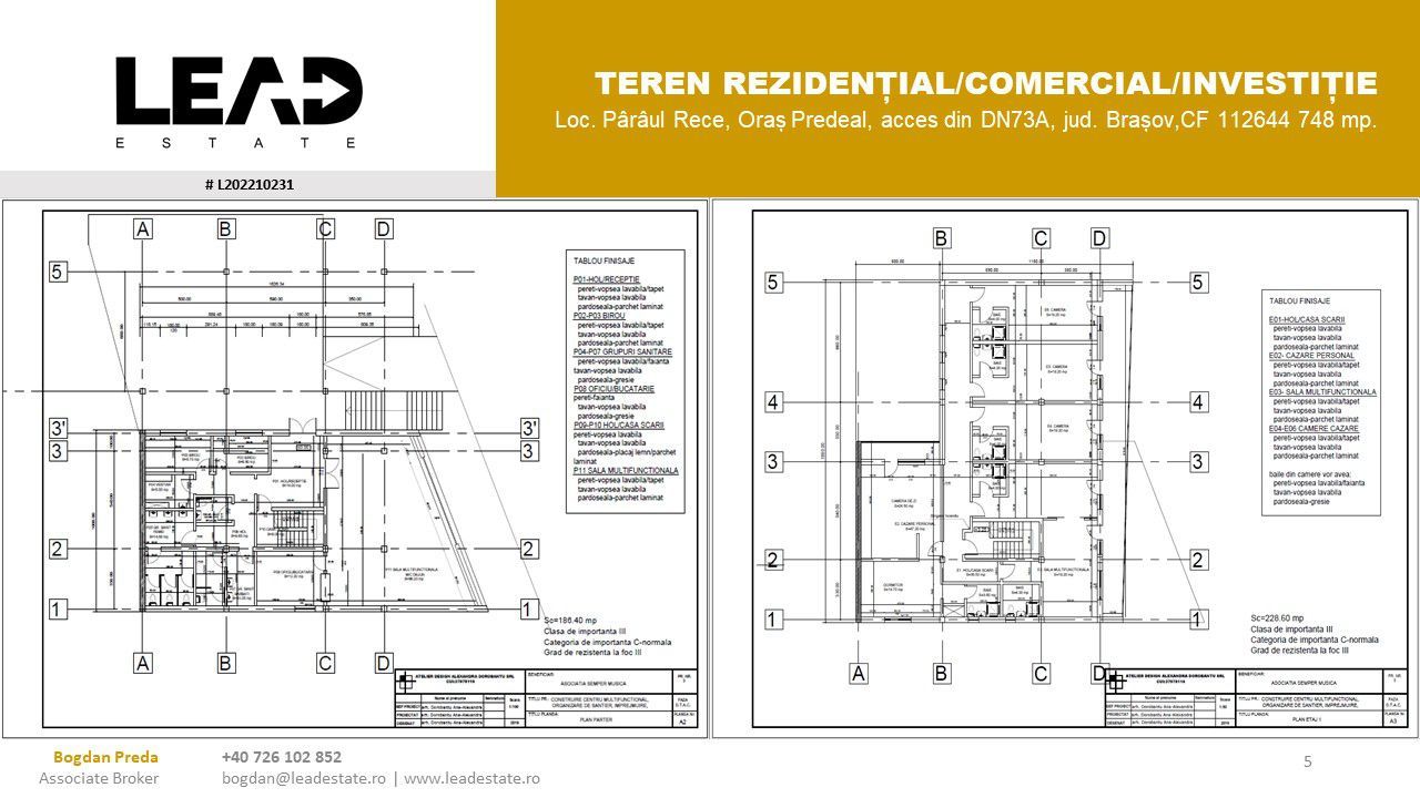 OPORTUNITATE INVESTIȚIE DEZVOLTARE REZIDENȚIALĂ / COMERCIAL (PENSIUNE) - Poză 5