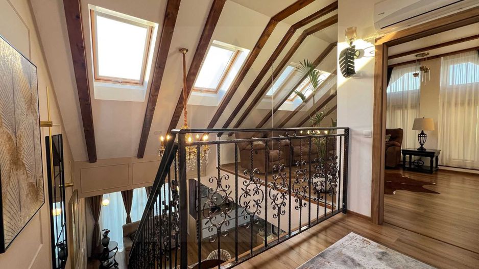 Penthouse lux 122 mp utili 4 camere 3 bai etaj 2 in Arhitectilor - Poză 4