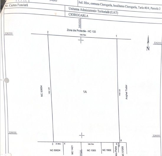 Teren intravilan 3,4 Ha Ciorogarla str.  Nicolae Iorga - Poză 3