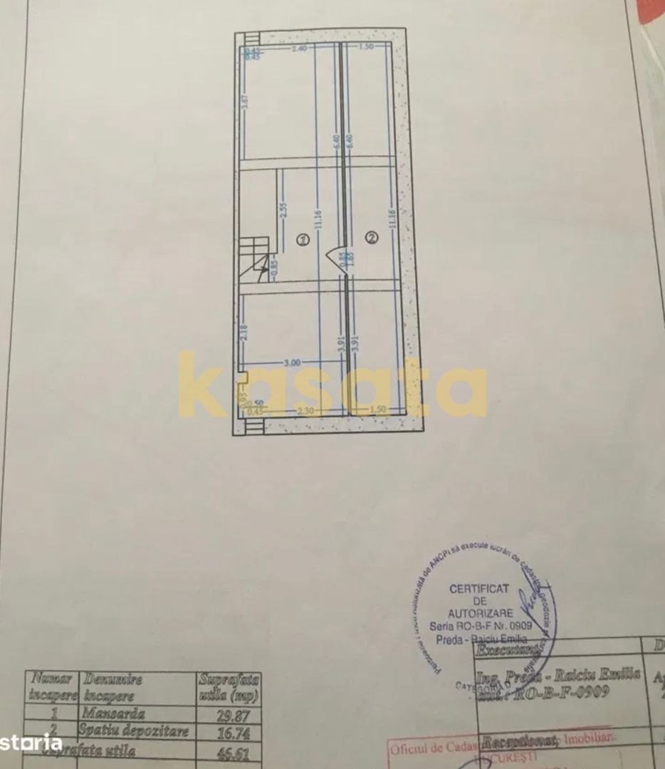 Oportunitate! Casă spațioasă 5 camere în Bucureștii Noi - Schiță 13