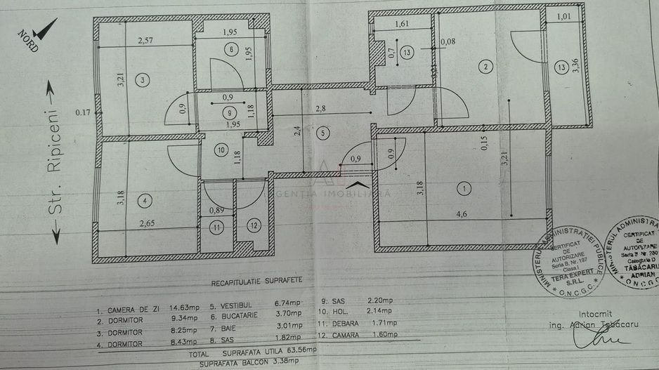 3 Camere spatioase I Transformat din 4 camere - Poză 12