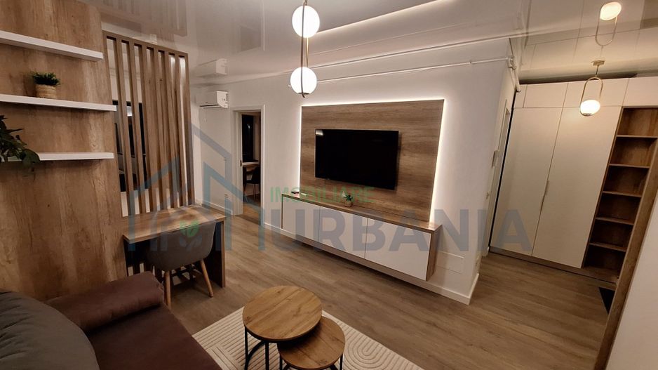 Apartament 1 cameră compartimentat, living și dormitor, Complex Adamant Nicolina, Iași - Poză 3