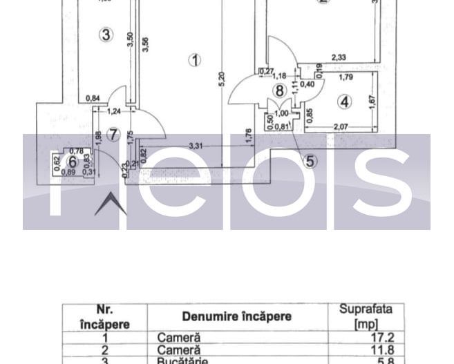 VANZARE 2 CAMERE SEMIDECOMANDAT -TIMPURI NOI - Poză 15