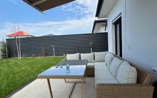 Vila mobilata ultra lux, curte mare, parcare acoperita-500 mp teren - Poză 23