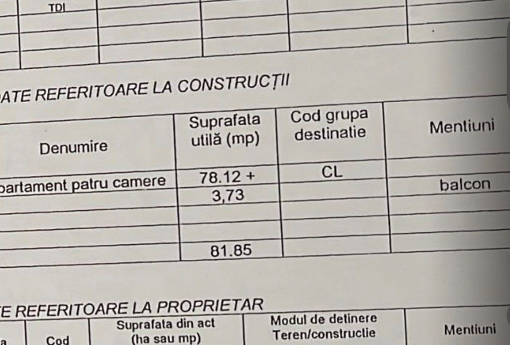 Apartament 4 camere Ozana - Poză 1