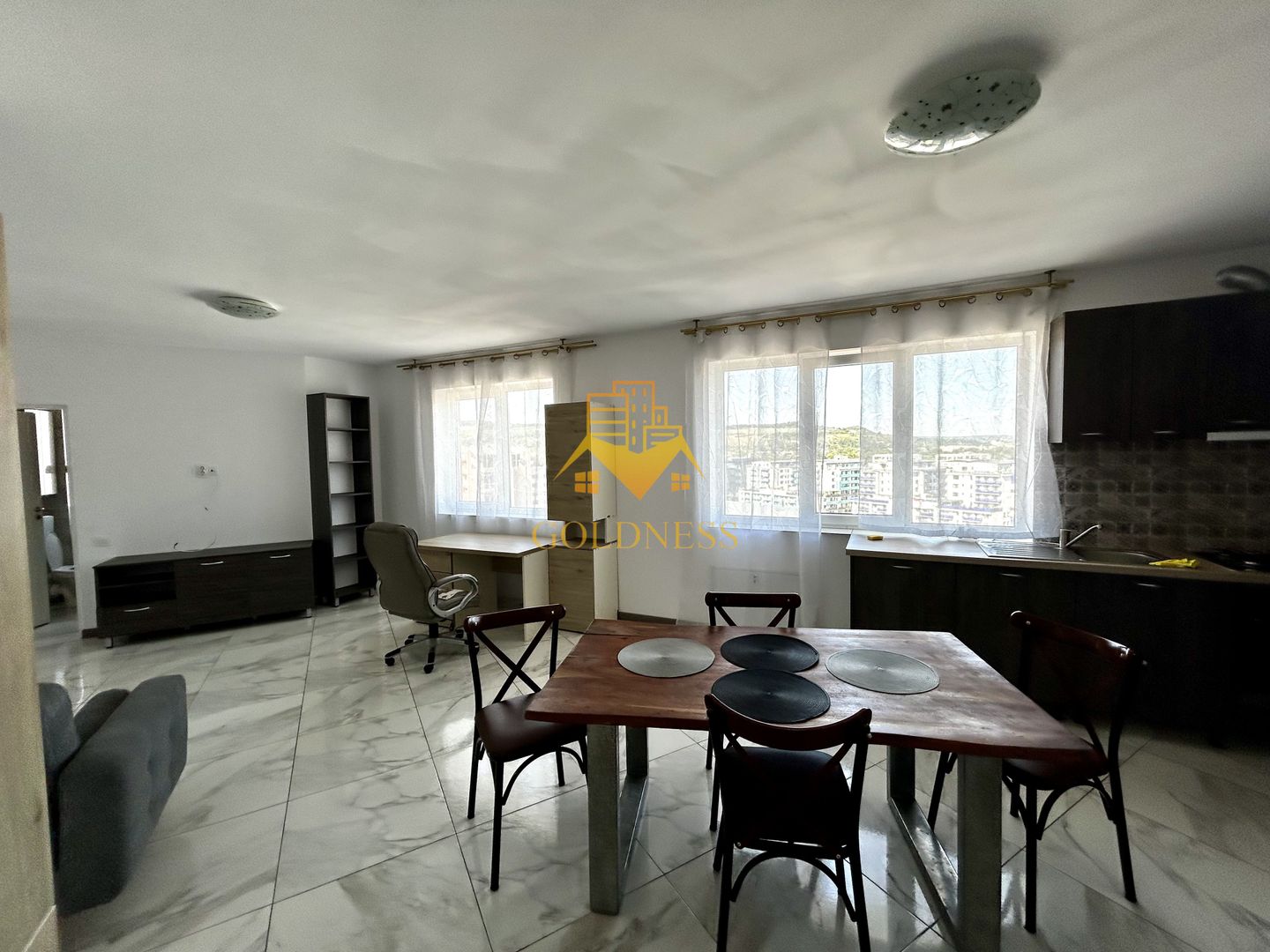 3 camere open space, Modern, Parcare, Pet Friendly,Zona Vivo, Floresti - Poză 7