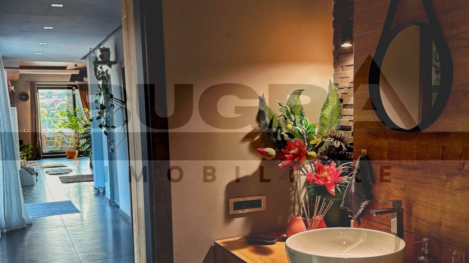 Penthouse ultrafinisat 120mp, 2 parcari, terasa 45mp, cartier Borhanci - Poză 8