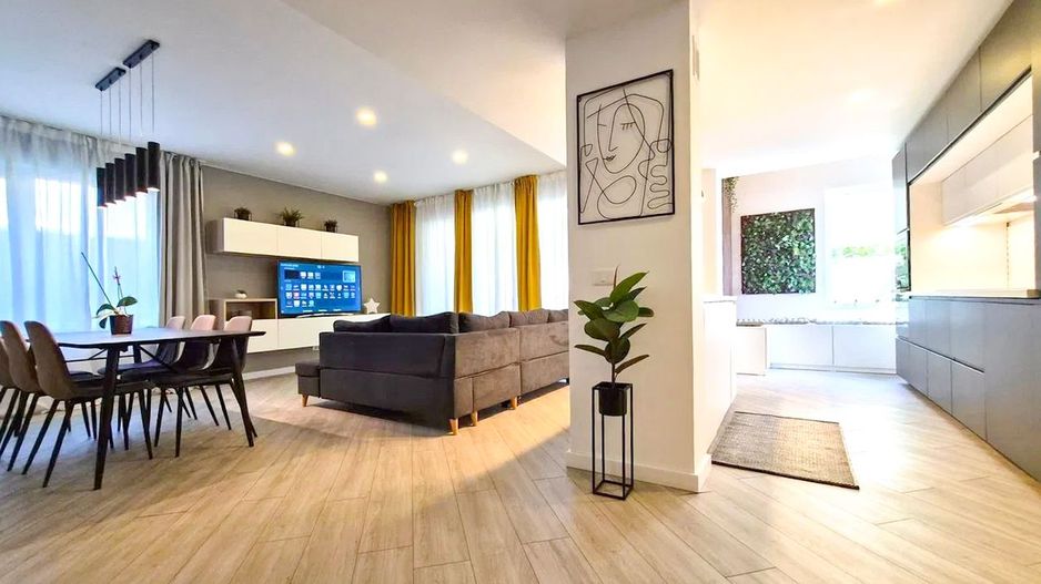 Chirie | Apartament 3 camere 90mp | Parcare | Grădina | Pipera - Poză 1