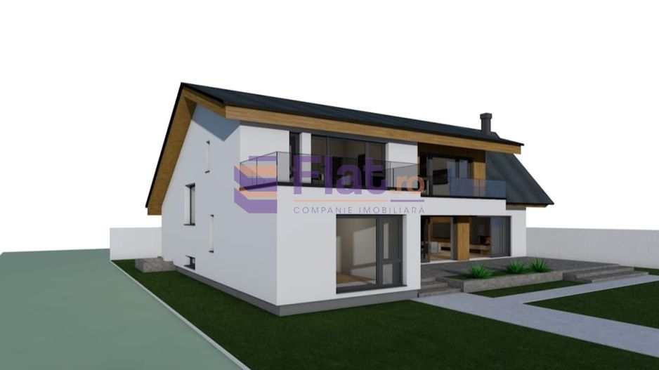 Proiect Casă spațioasă de vânzare – 6 camere  Hărman, Brașov – - Poză 3