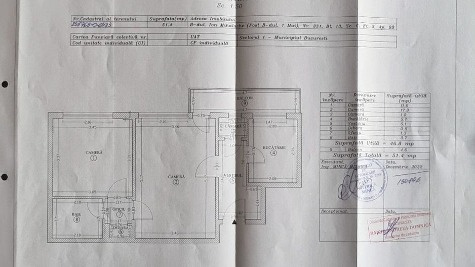 De vanzare bApartament 2camere  Ion Mihalache  sect 1 - Poză 11