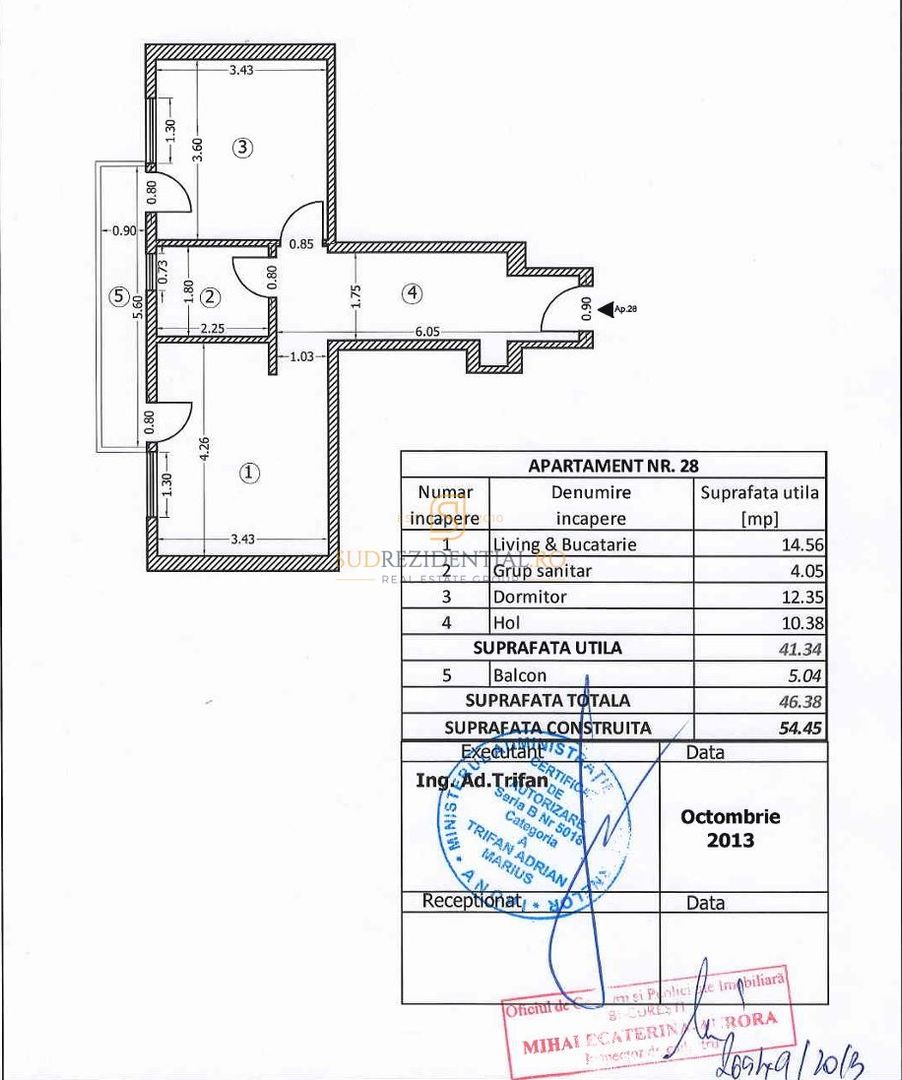 2 Camere | Rahova Confort Urban | Parcare inclusa - Schiță 8