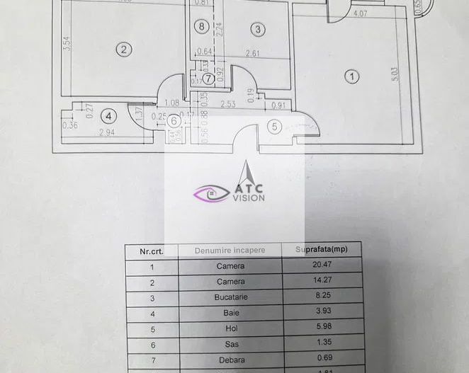 Apartament 2 camere - Calea 13 Septembrie - Prosper Plaza - Etaj 1 - Poză 8