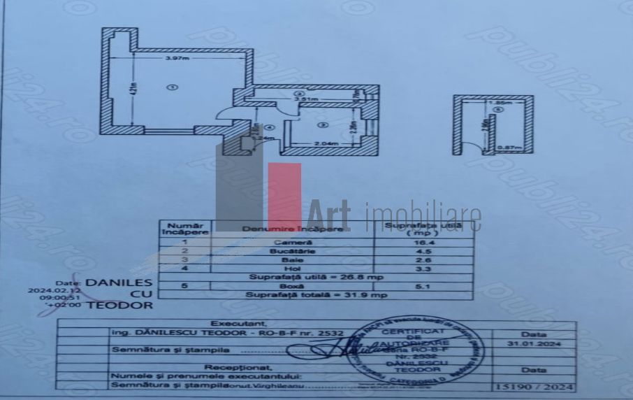 GARSONIERA CISMIGIU - Poză 9