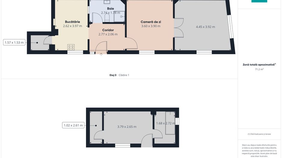 Casă de cărămidă in Grădiște - Poză 2