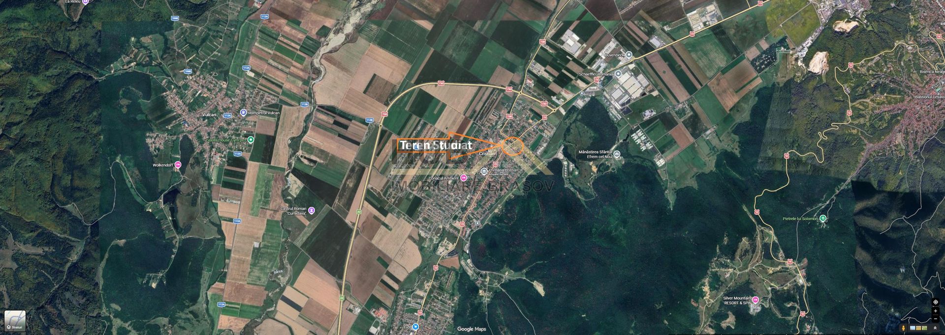 Teren dezvoltare rezidentiala Blocuri – Cristian zona Centrala | PUD aprobat - Poză 5