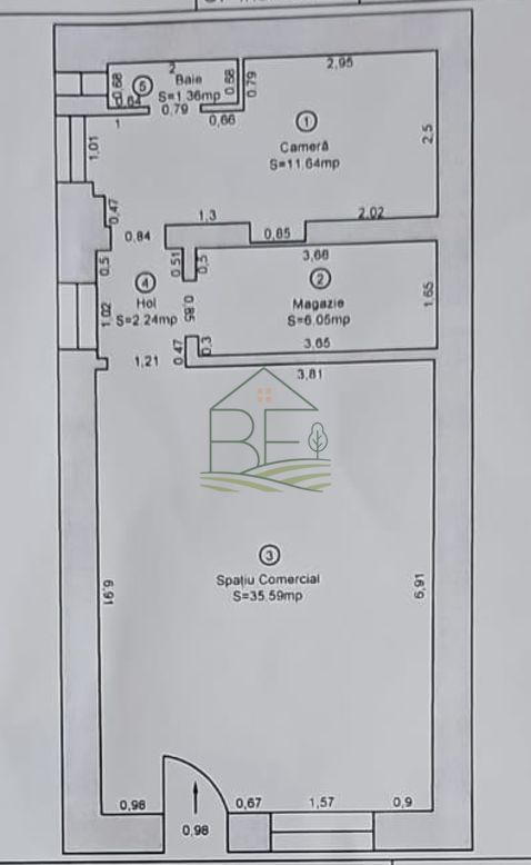 Spațiu comercial de închiriat pe Strada 9 Mai – Centrul Istoric Sibiu - Poză 8