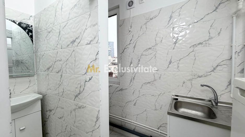 Garsonieră de închiriat, renovată, langă metrou Universitate - Poză 6