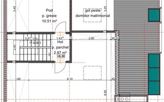 Casa Smart Premium, 5 camere, 278 mp, cartier privat, Floresti - Schiță 16