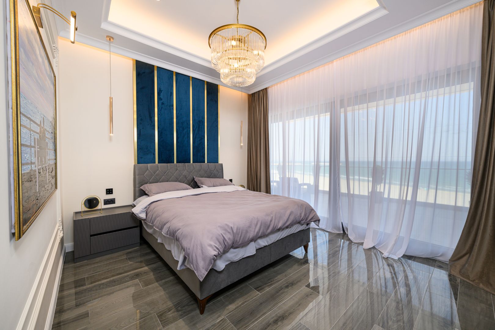 PENTHOUSE CU PISCINA, VEDERE PANORAMICA LA MARE/FALEZA OLIMP - Poză 22