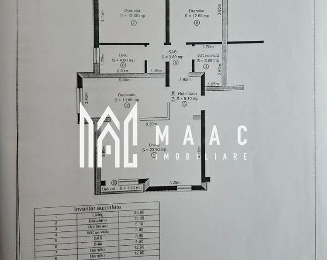 BLACK FRIDAY Apartament 3 camere | Etaj 1 | Parcare | Balcon - Poză 14