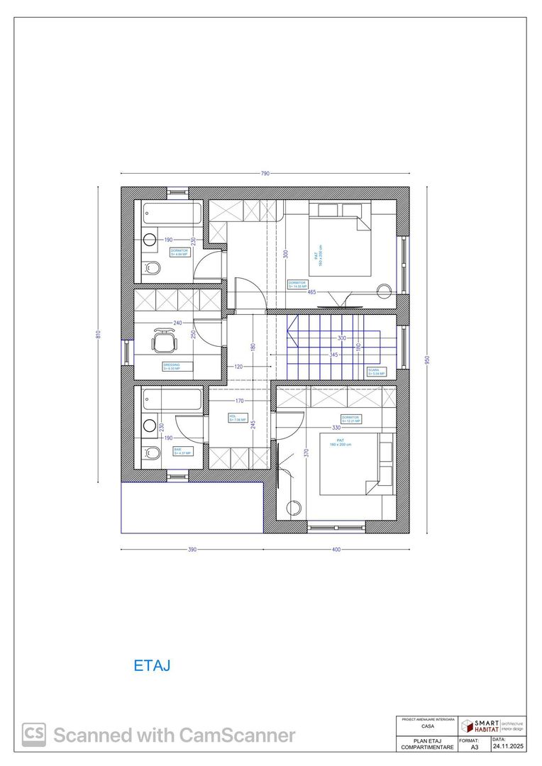 CASE INDIVIDUALE CLINCENI, TOATE UTILITATILE, 350 MP TEREN, COMIS 0% - Schiță 15