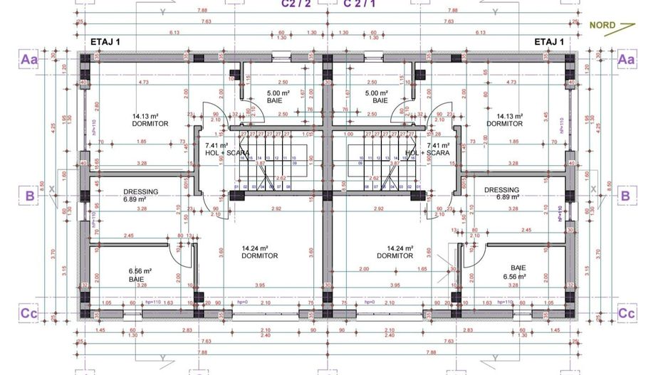 VILĂ DUPLEX - METROU 1 DECEMBRIE 1918/ POMPA CALDURA / COMISION 0%! - Poză 21