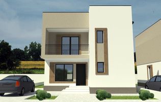 Casă nouă la cheie în complex rezidențial – zona Damila