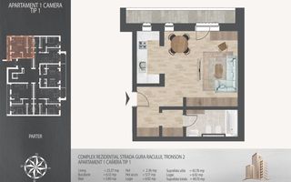 Garsoniera ideala investitie  Pallady Metrou Nicolae Teclu - Schiță 11