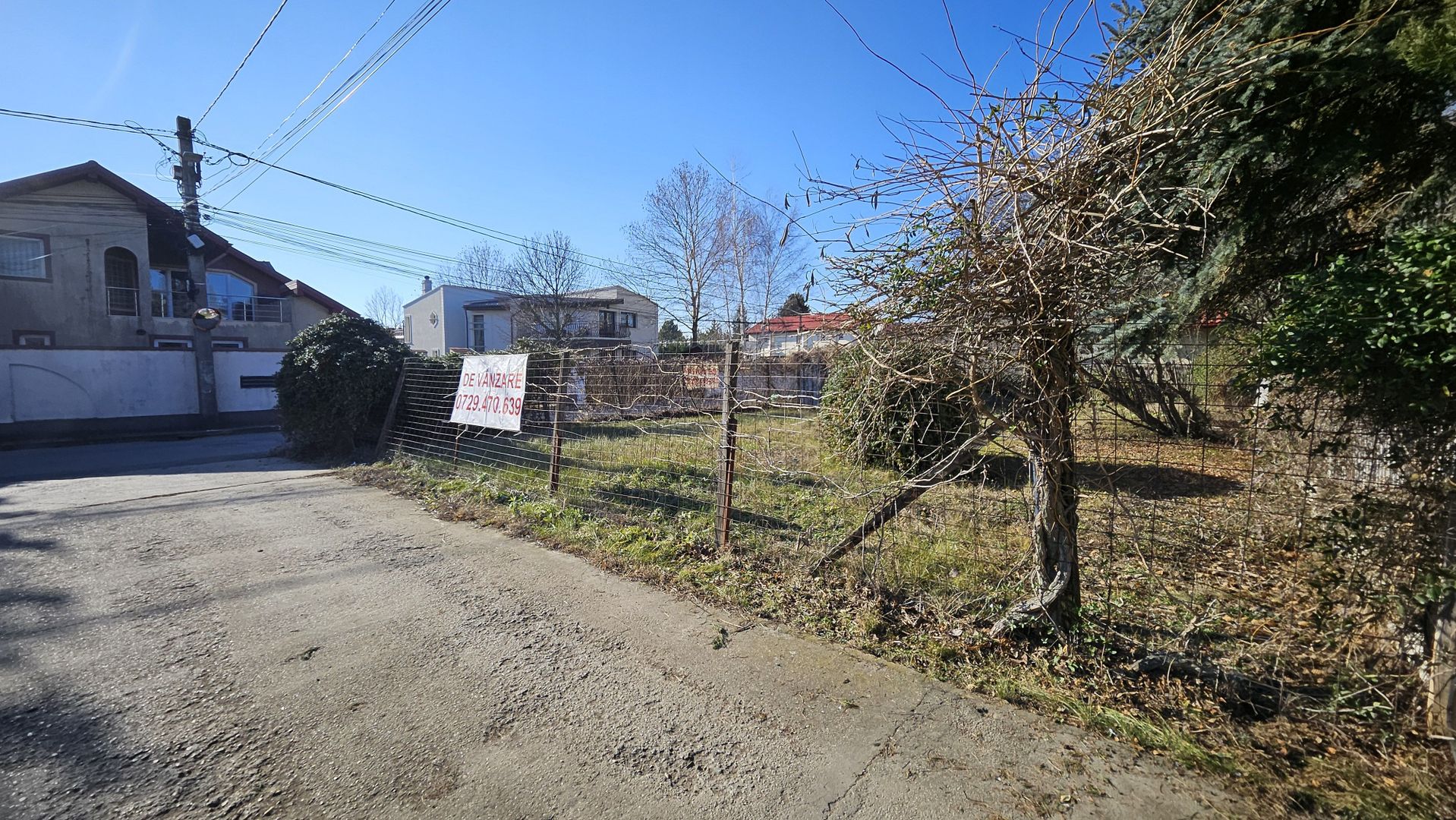 Teren intravilan 300mp, dubla deschidere, str Drumul Negru, Pipera - Poză 4