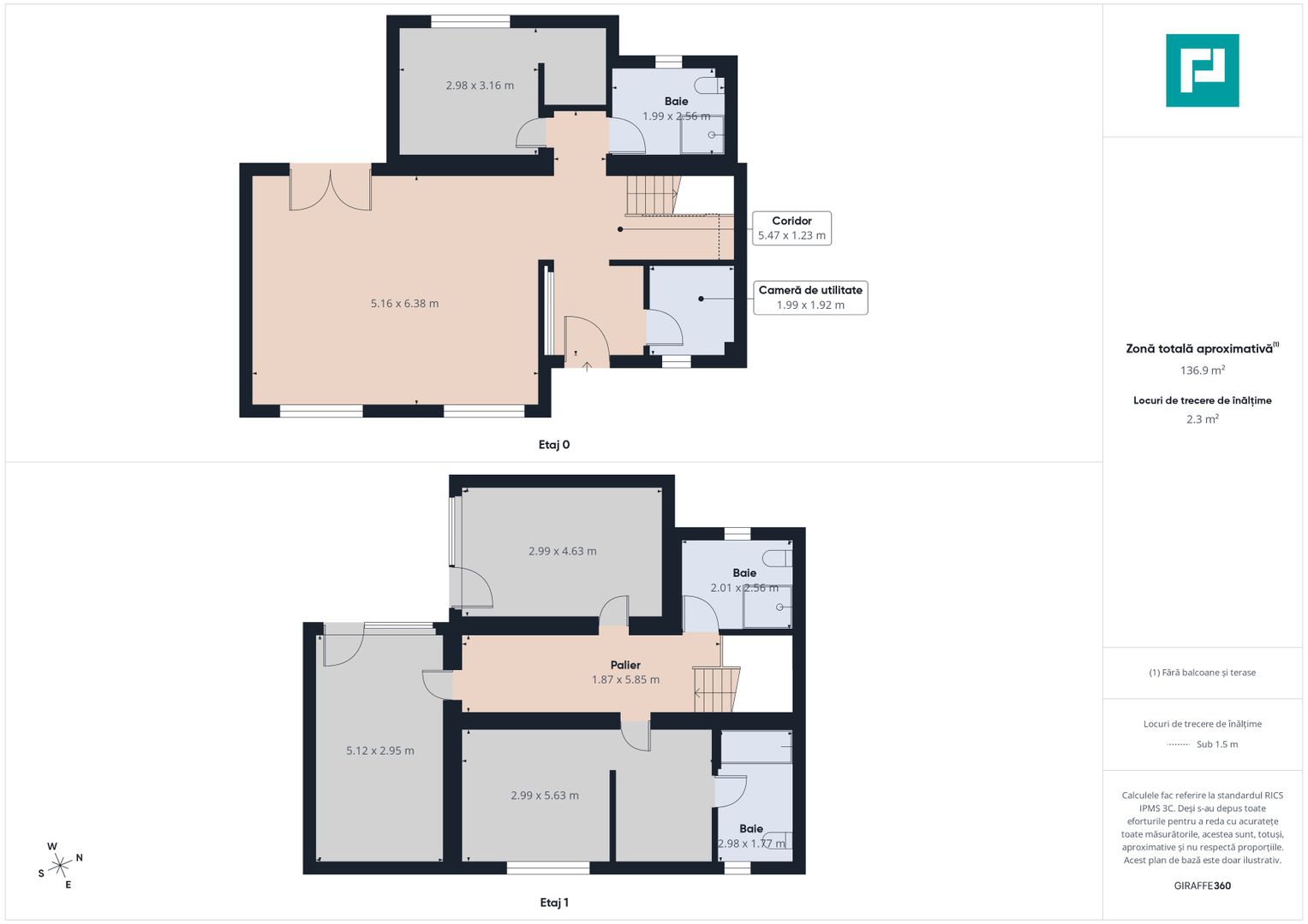 Duplex modern 5 camere Dumbrăvita - Poză 27