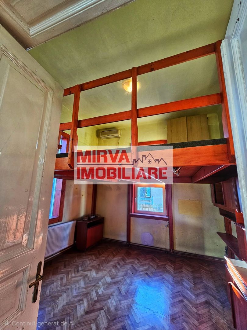 Casă cu arhitectură interbelică, 5 camere, teren 409 mp – Central - Poză 13