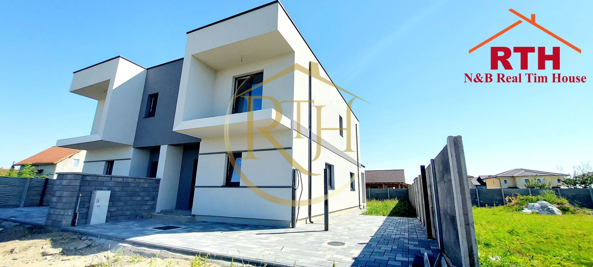 Oferim spre vanzare Duplexuri la cheie in Mosnita Noua,  Dezvoltator - Poză 1