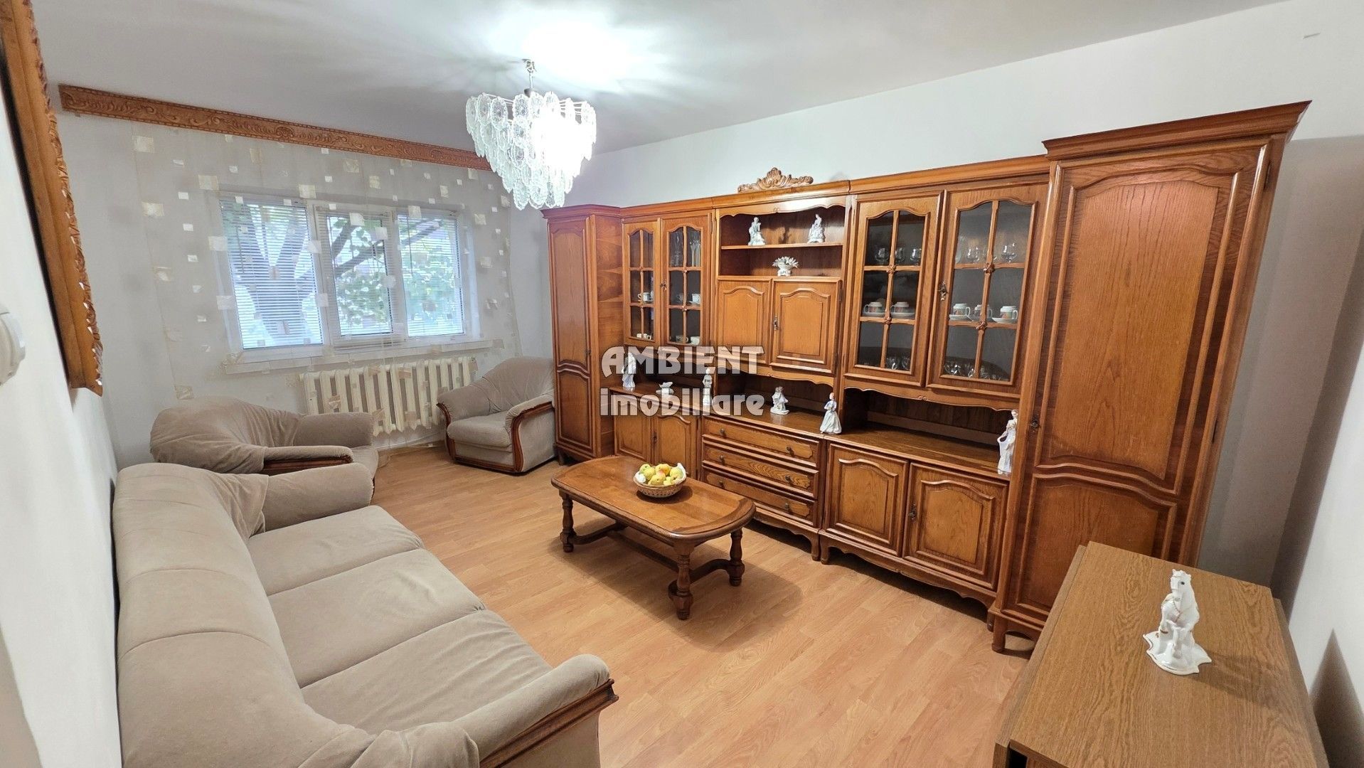 Apartament 3 camere, parter, mobilat și utilat, zona GARĂ; - Poză 1