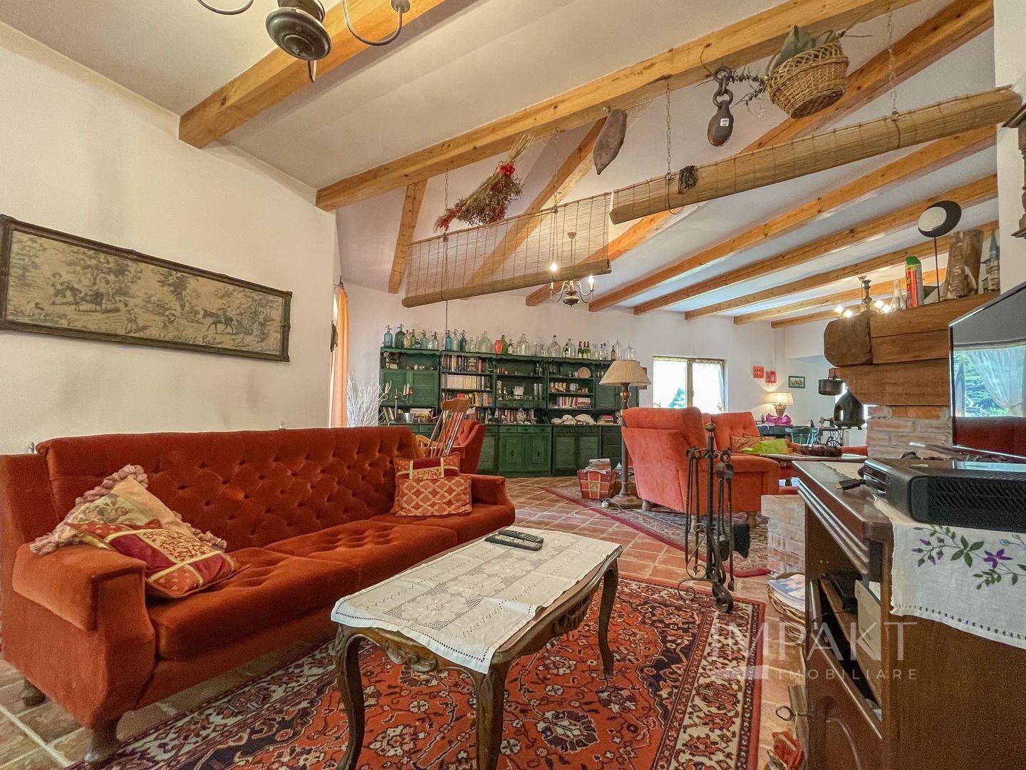 Vila superba 300mp + teren 1400mp & front la rau in Somesul Rece. - Poză 17