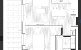 Studio dublu de vânzare în complexul PrimaVista - Schiță 10