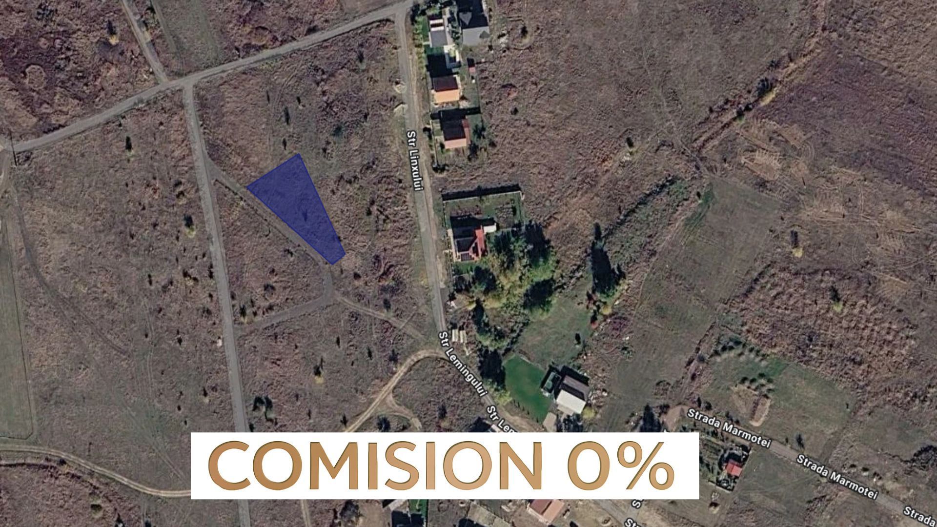 COMISION 0| Teren intravilan| 930 mp| Autorizație Duplex| Mosnita Noua - Poză 1