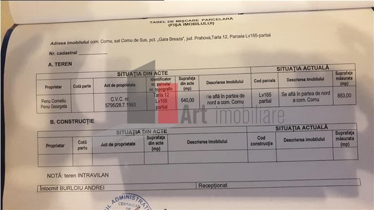 Teren de vanzare Breaza Cornu iesire la DN 1 - Poză 10