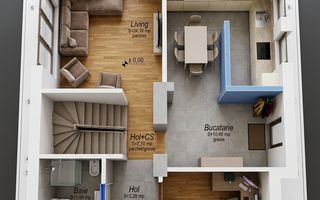 Casă Individuală | 5 camere | 113 MPU | Curte | Șura Mică - Poză 2