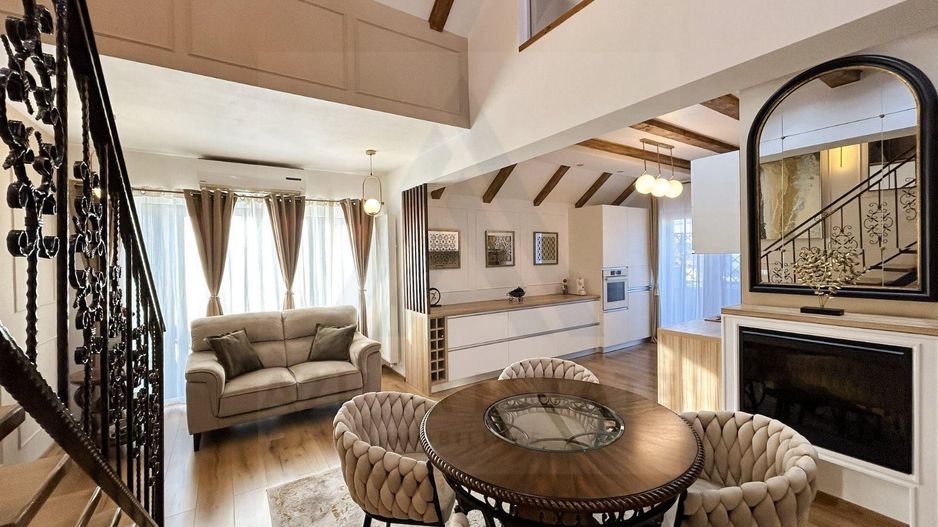 Penthouse lux 122 mp utili 4 camere 3 bai etaj 2 in Arhitectilor - Poză 13