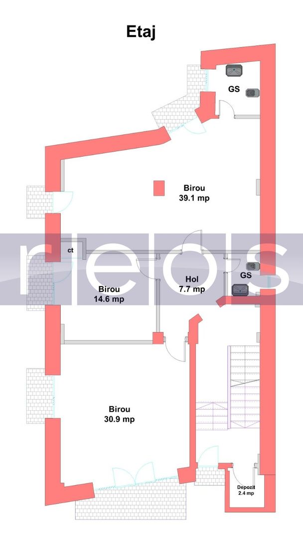 VILA PREMIUM FLOREASCA | 385MP | CURTE PROPRIE-PARCARE | IDEAL BIROURI - Schiță 36